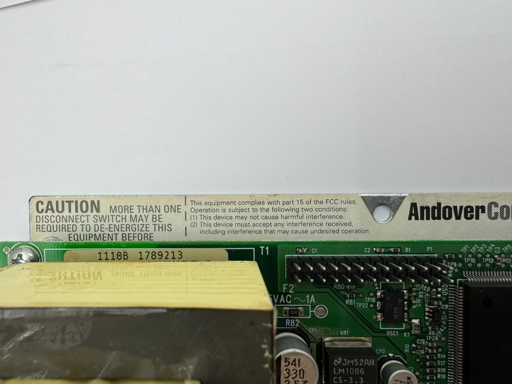 Andover Controls i2-887-L-115 Terminal Controllers WITH DOCUMENTS