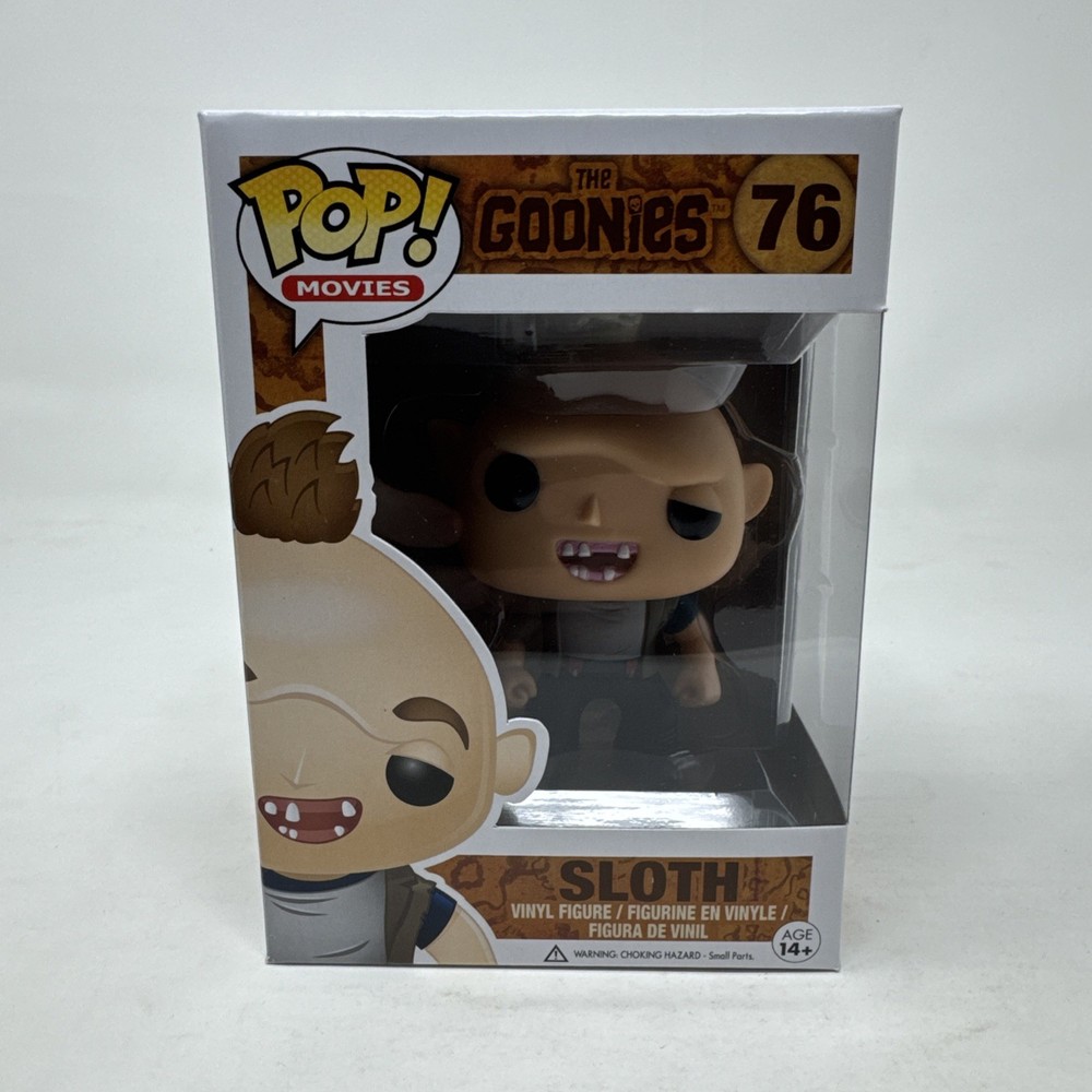 Funko Pop! Vinyl: The Goonies - Sloth #76 - NEW + Soft Protector