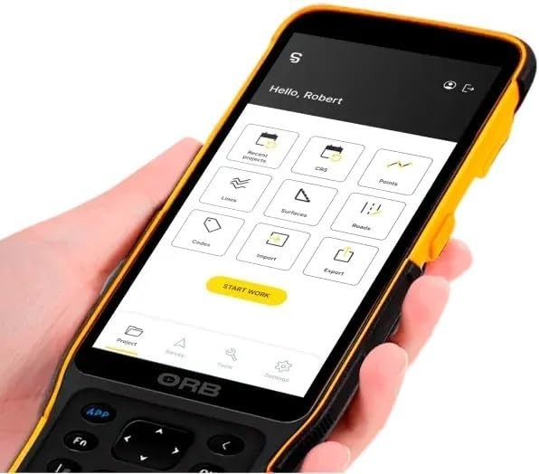 Geodetic ORB Ultra-Rugged Handheld Android Data Controller with 5.5" Display