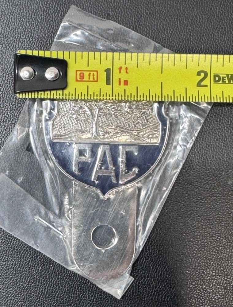 CT PAC Motorcycle Emblem Silver