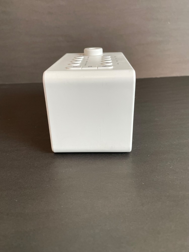 MECOOL Tranquil Sound Sleep Therapy Machine Bluetooth Speaker Ambient WHITE -B24