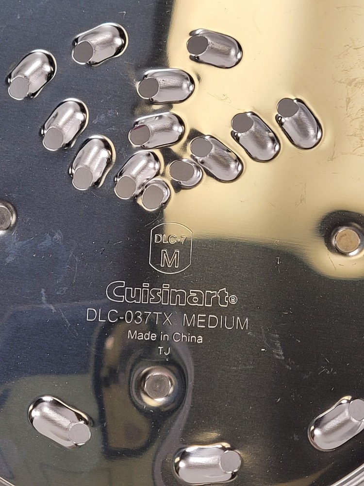 Cuisinart DLC-7 M Blade DLC-037TX Replacement Disc Medium Shredding