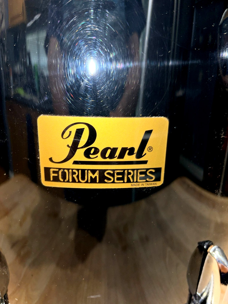 Pearl Forum 13" Black Rack Tom Nice!