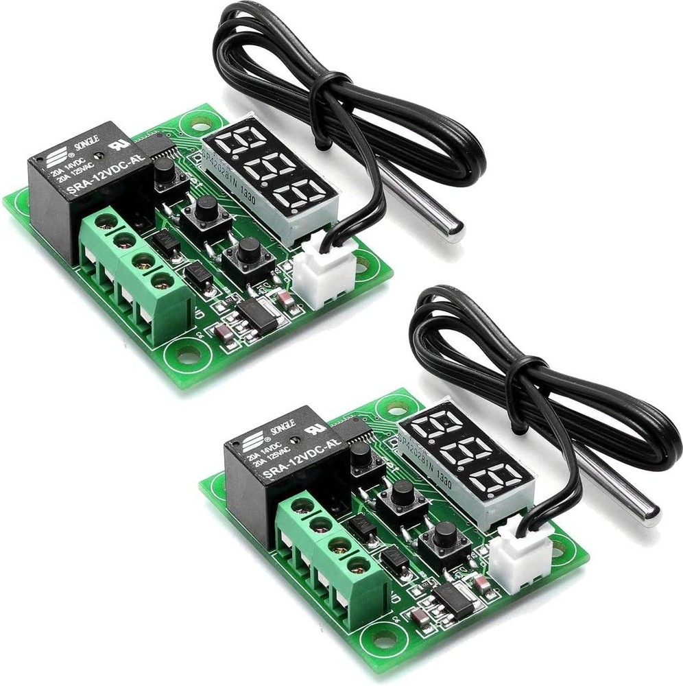 Versatile Digital Temperature Control Module -50 to 110°C, 2 Pack, LED Display