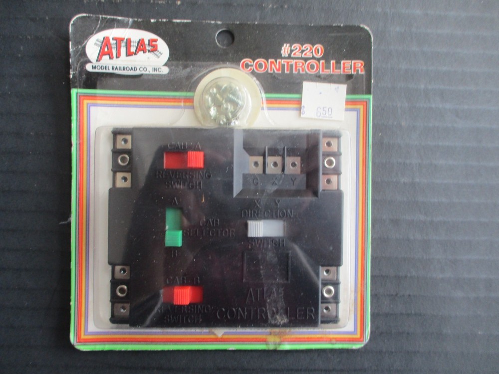 Atlas #300 Controller HO or N Scale Mint in Package (#220)