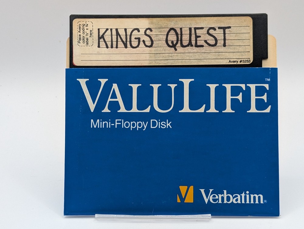 Kings Quest ? IBM PC 5 1/4 inch floppy disk computer game
