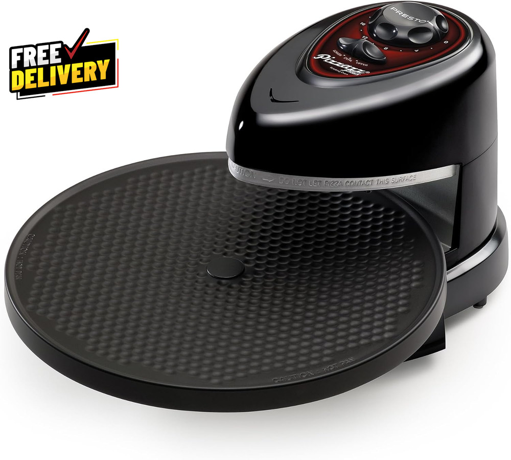 03430 Pizzazz plus Rotating Oven Black