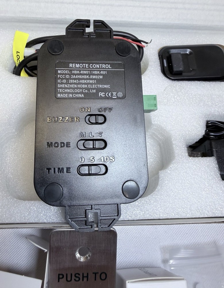 Access Control Electric Strike Door Lock Fail-Secure Kit System with Remote Cont