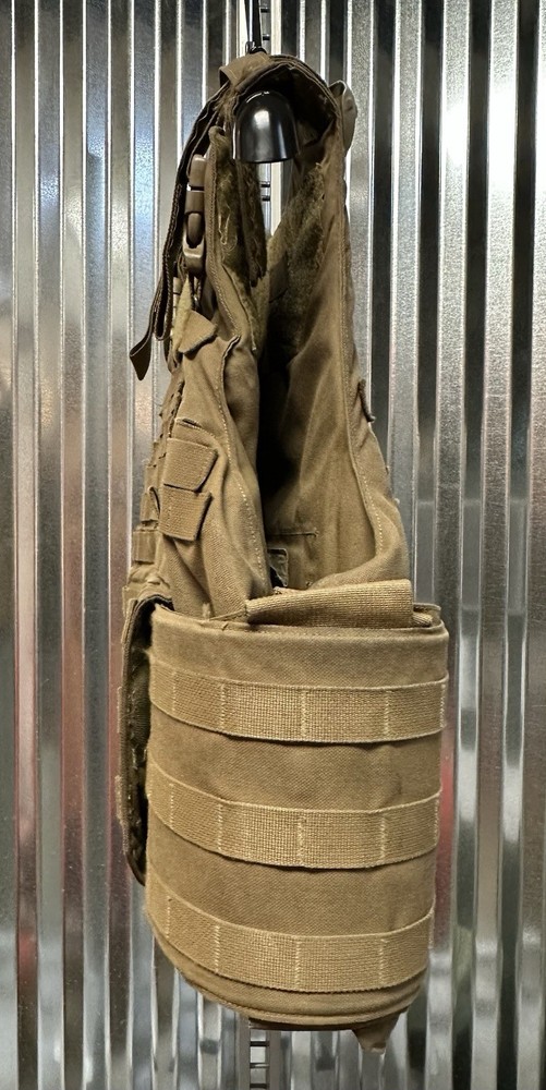 USMC MTV Modular Tactical Vest w/ Soft Inserts Medium Coyote