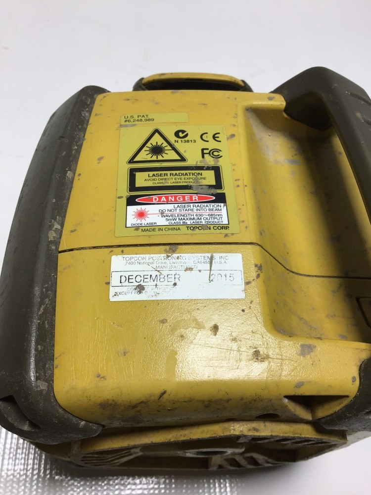 Topcon RL-H4C Vertical Horizontal Long Range Rotary Laser Level Kit