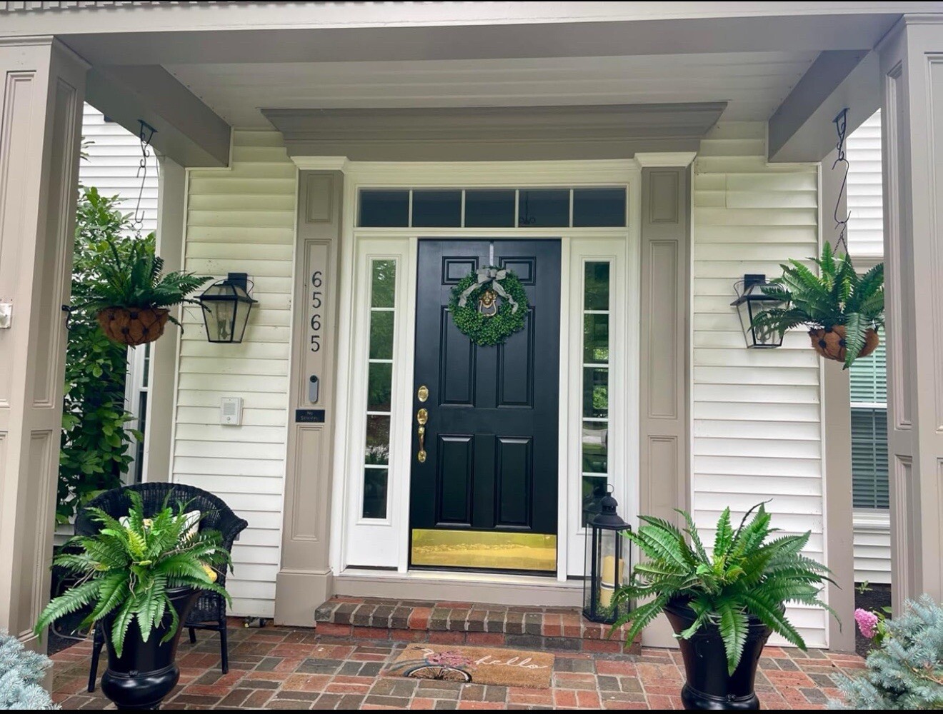 48" Boston Fern Artificial Bush Plant Pack 2. Retail $103