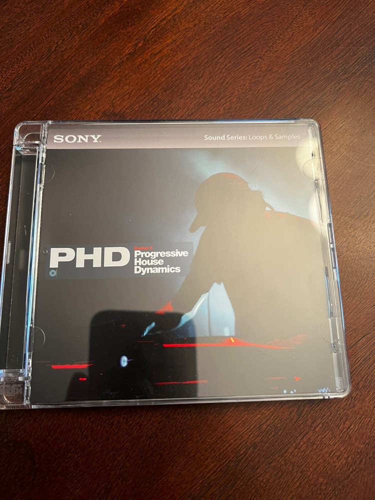 Sony Loops for Acid - Progressive House Dynamics (PHD) - Audio Loops CD