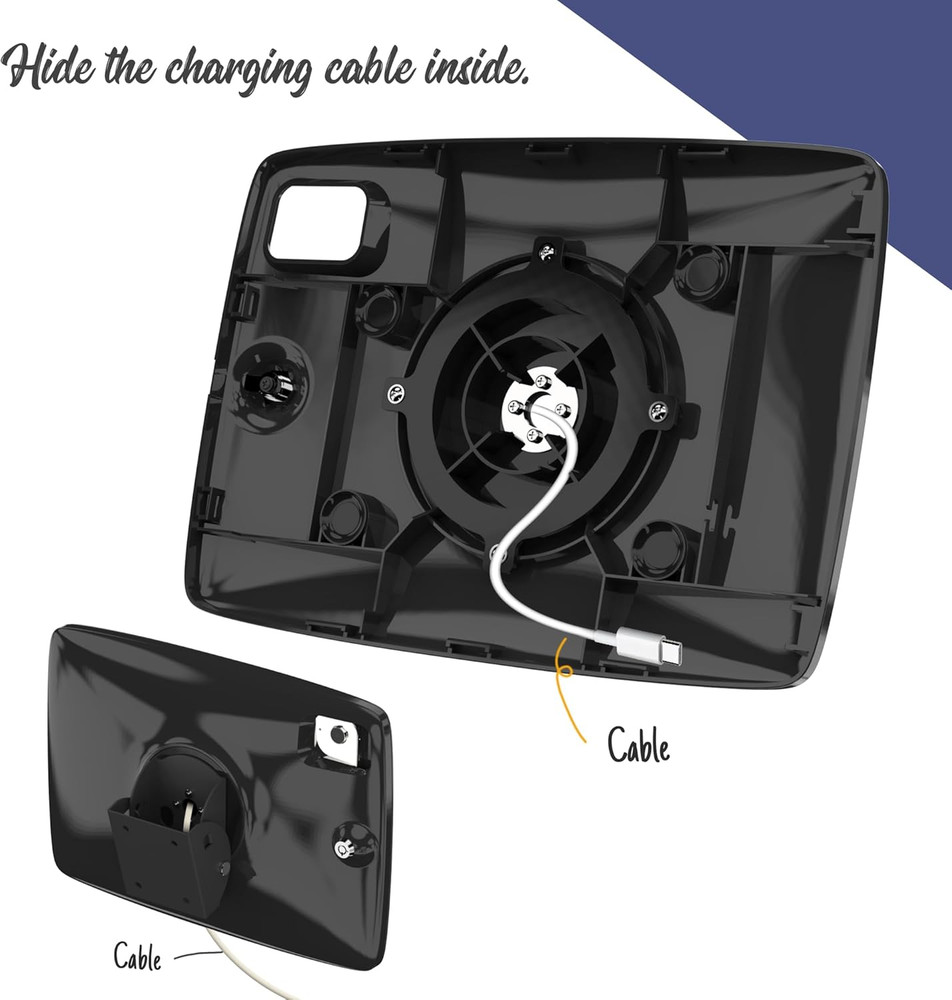 Tablet Wall Mount Lockable Tiltable anti Theft Security, Compatible with 10.9" I