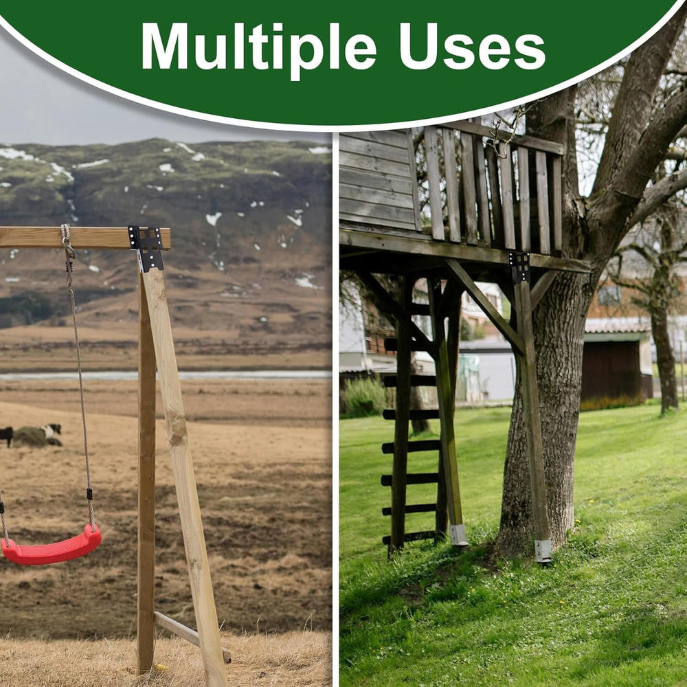 Deer Stand Brackets, Outdoor 4X4 Compound Angle Brackets, Elevator Bracket for D
