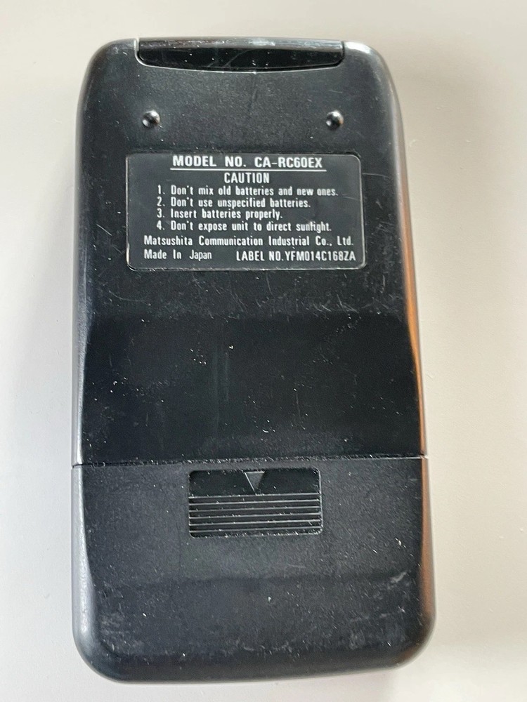 PANASONIC CA-RC60EX CAR STEREO REMOTE CONTROL PANASONIC CA-RC60EX REMOTE TESTED