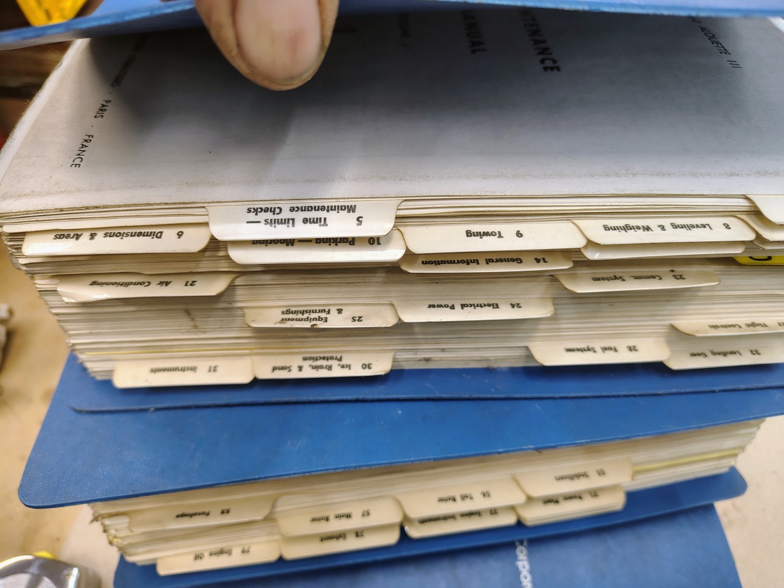 Alouette III Helicopter Maintenance And Service Manuals Sud Aviation