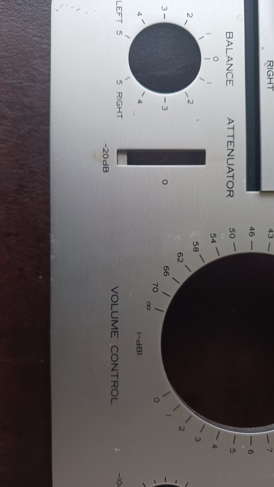 Kenwood KA-801 Faceplate