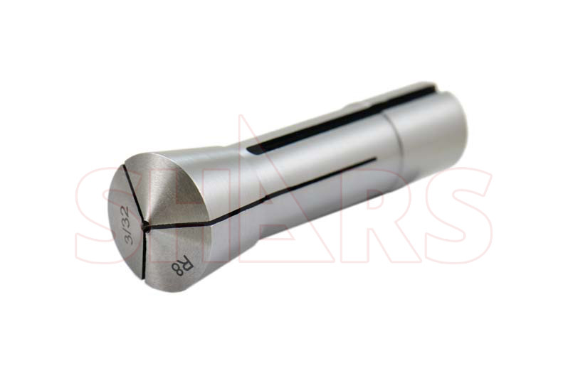 SHARS PRECISION R8 ROUND COLLET 3/32" .0006" NEW ![
