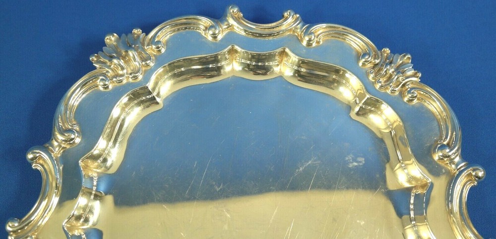 Reed and Barton Victorian Silverplate 15" Tray