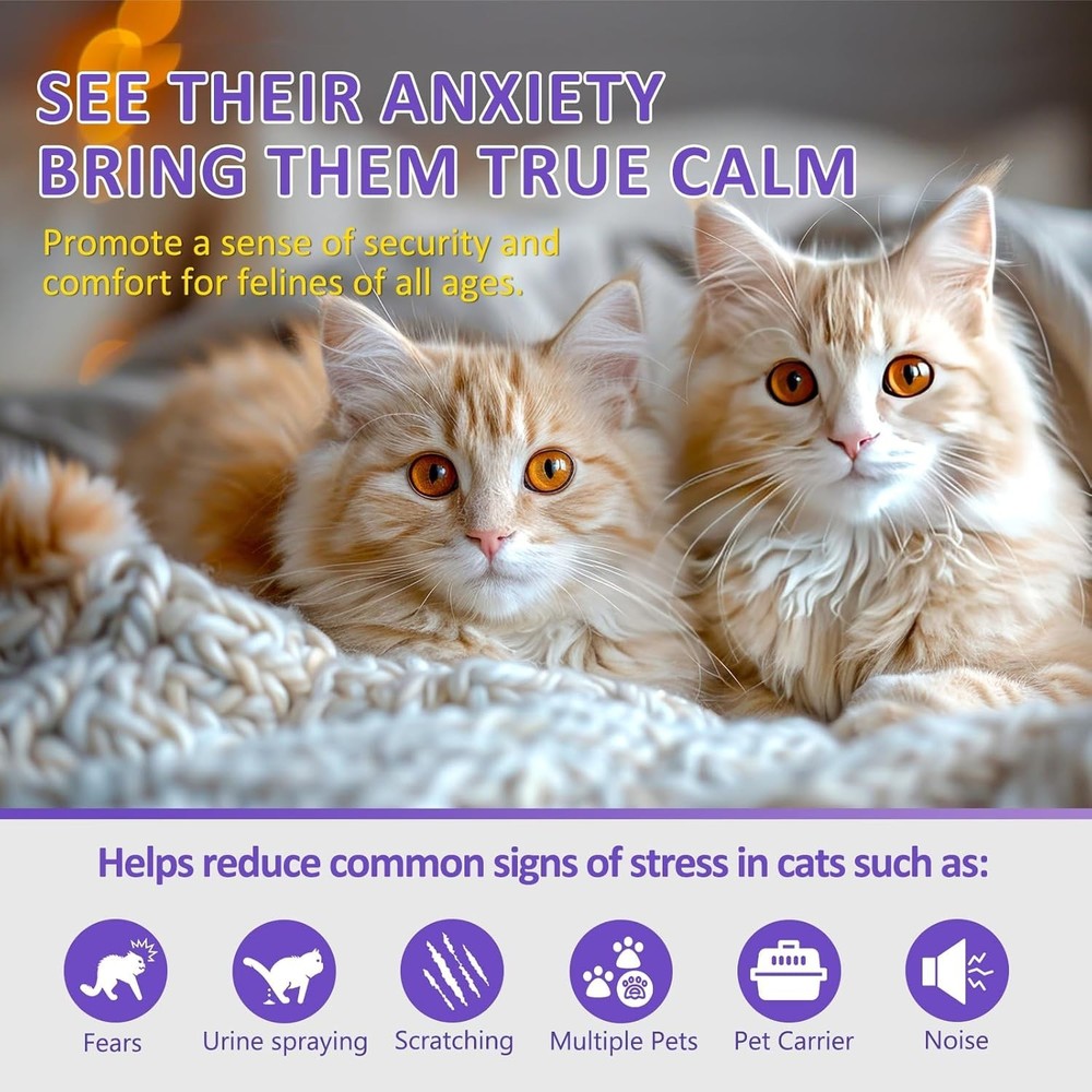 New Calming MD Pheromone Cat Diffuser – Helps Promote Relaxed Behavior Calm Cat