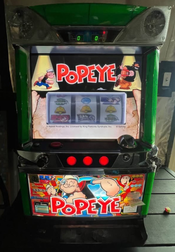 Popeye Pachislo machine (Japanese Slot Machine)