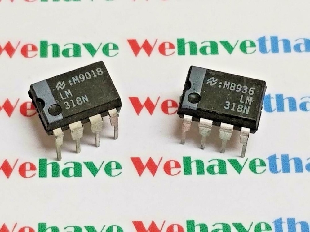 LM318DP / IC / DIP / 4 PIECES (qzty)