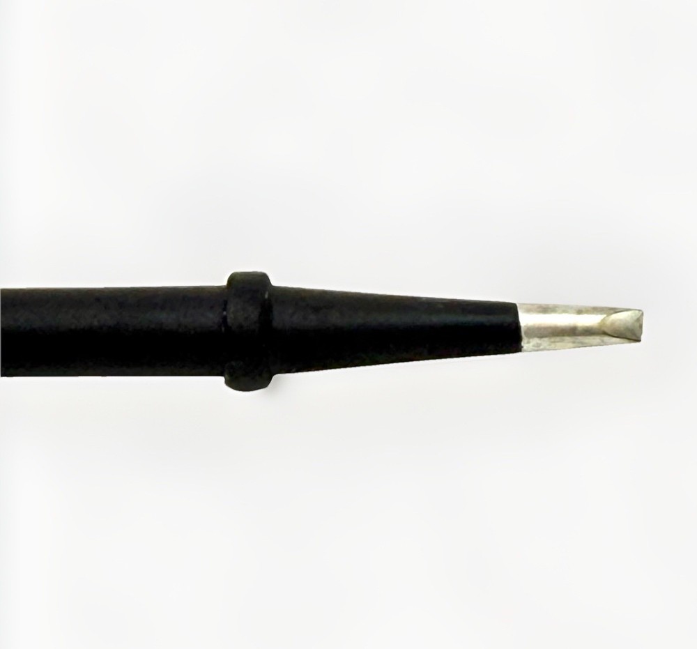 5-pack Solder Iron Tips, Black Ceramic Coat, Chisel (Flat) Tip for TMC 08356-60