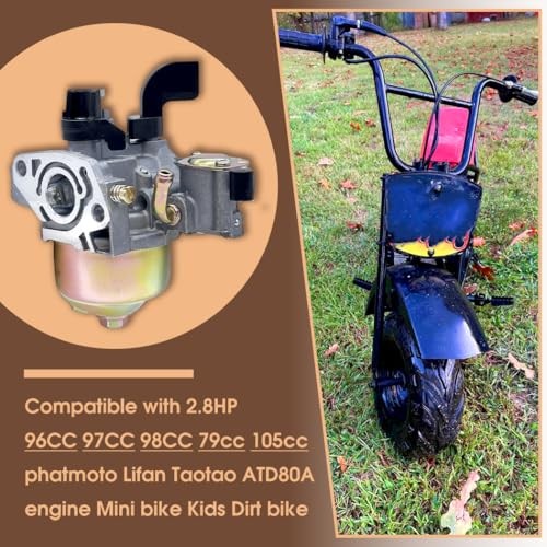 Carburetor for Monster Moto MM-B80 Baja DB30 DB30R Coleman B100 RB100 Phatmoto
