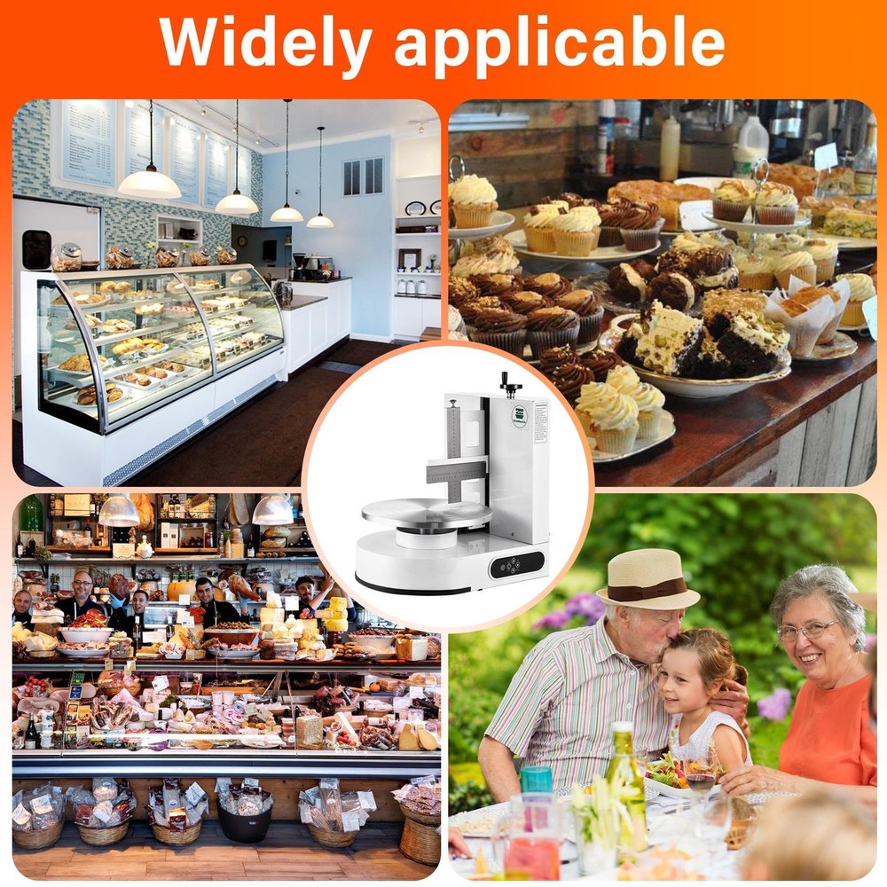 110V Cake Cream Spreading Coating Smearing Machine Automatic Cake Wiping Machine