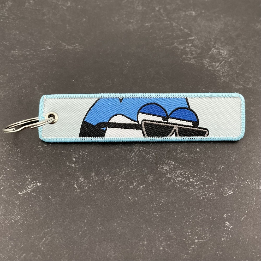 Regular Show Keychain Fabric 5” x 1.25”