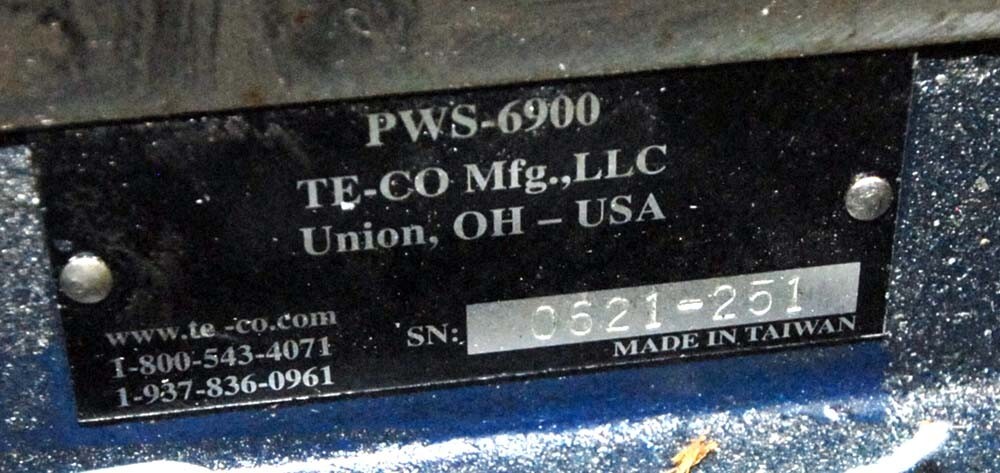Te-Co Machinist vise, Inv 45948