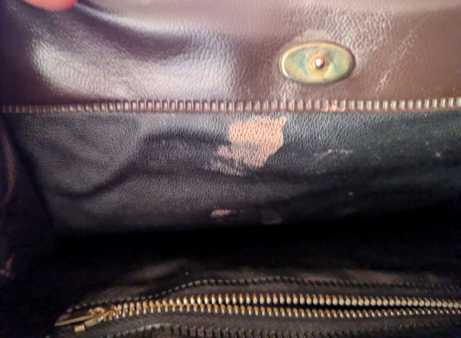 Vintage Excel Handbag With Lucite Handle