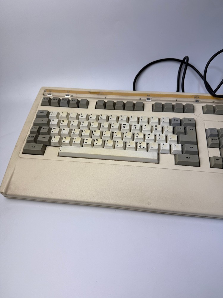 Vintage Soviet PC Computer Keyboard KM-035 USSR