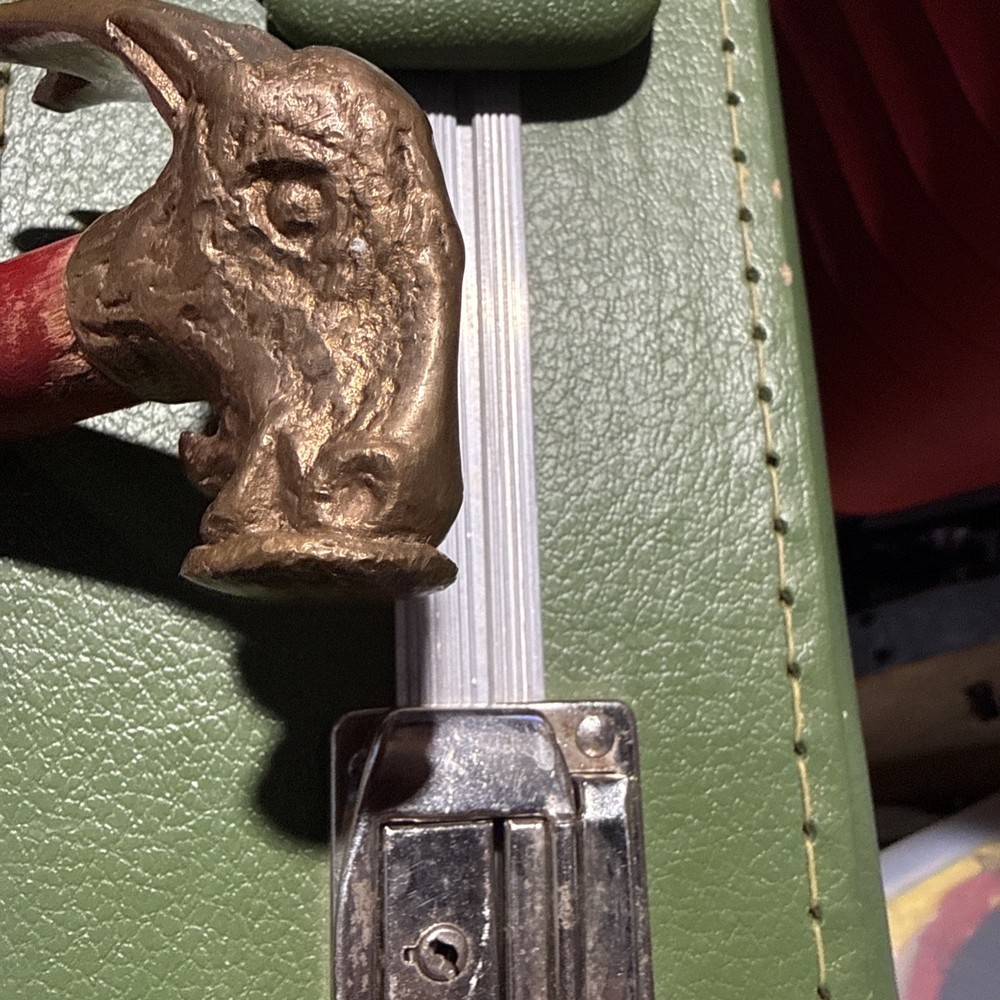 Vintage Brass Goat Hammer