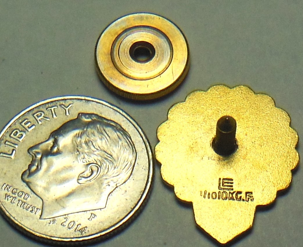 ⚡️CONSOLIDATED ELECTRIC 1/10 10K employee service award tie pin Willie Wiredhand