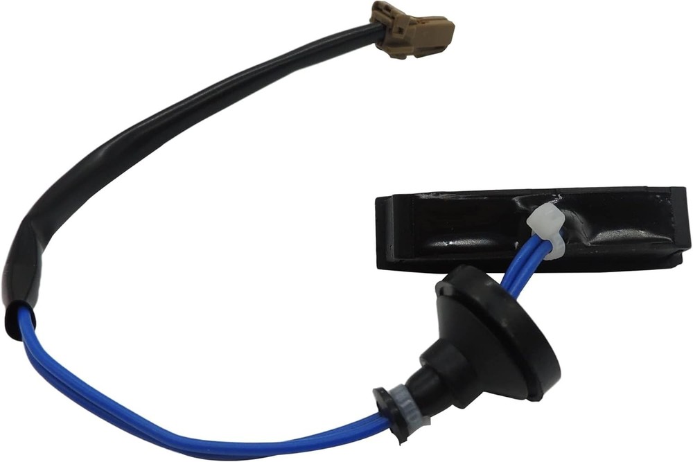 Tailgate Hatch Release Trunk/Deck Lid Switch, Push Button, Black, Manual Operati