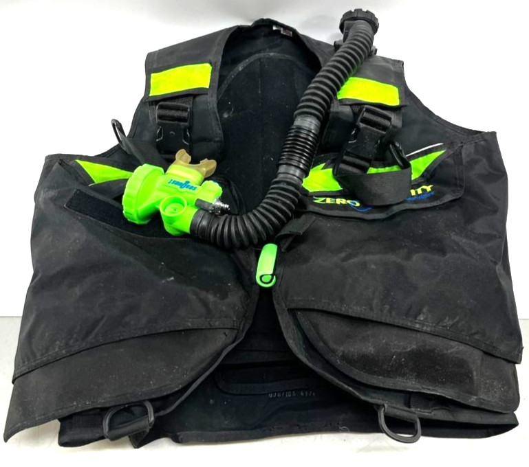 Zero Gravity SeaQuest BCD Scuba Diving Green