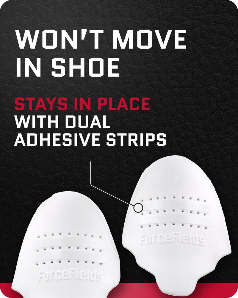 FORCEFIELD SHOE CREASE PREVENTER - Foam Crease Protector for Large, White