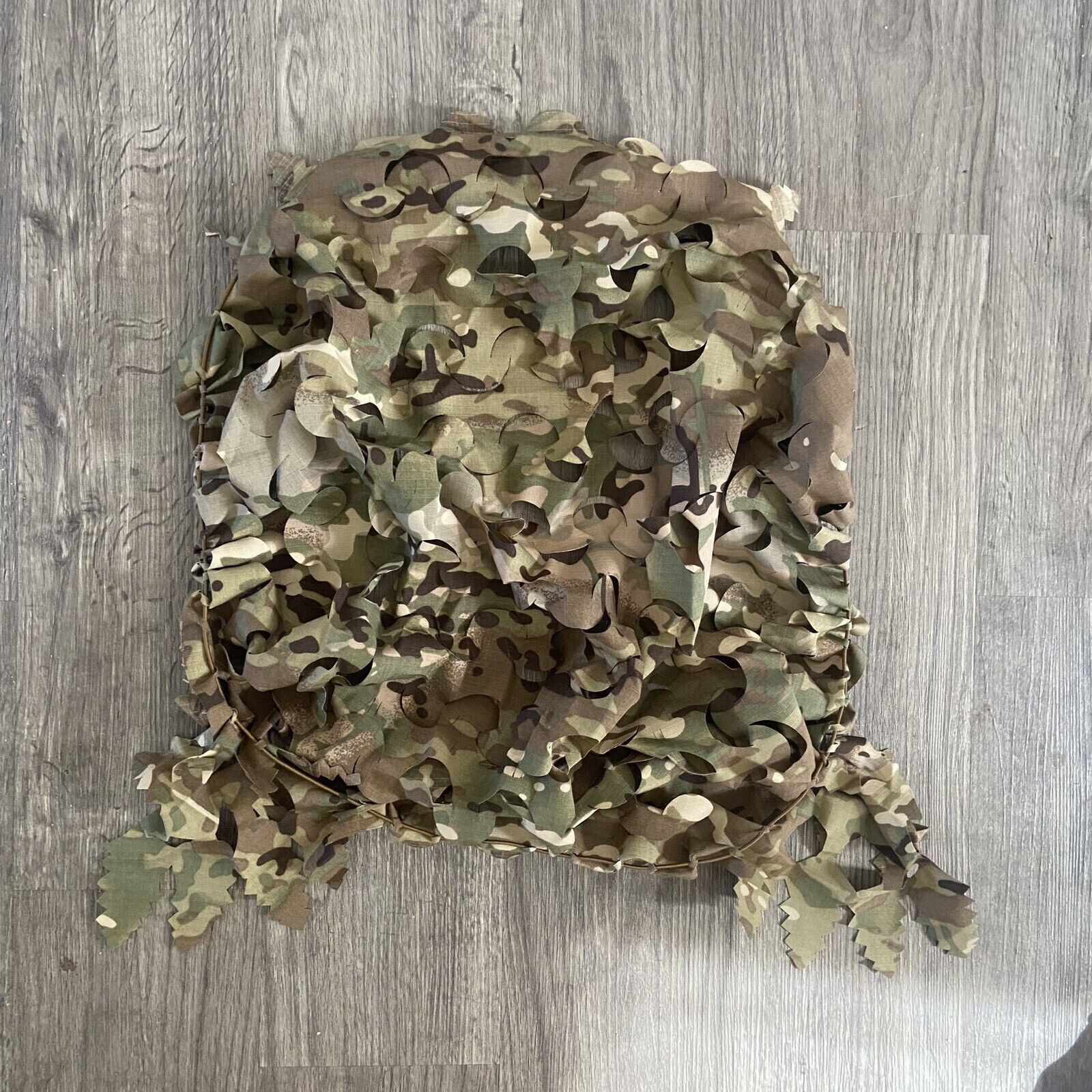 Multicam 3D Backpack Scrim Camo Cover Netting 30L-55L Tactical NIR Compliant
