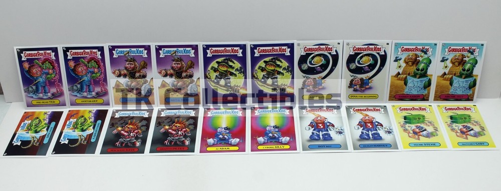 2023 Garbage Pail Kids InterGOOlactic Mayhem Time Warp 20-Card Insert Set