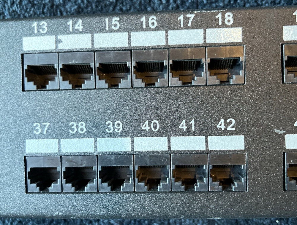 ATP 5e Network Connectivity Cat5e 568 B Systems 48-Port Data Patch Panel