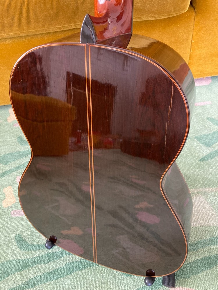 Sakazo Nakade 2000SS classical guitar 1971 – solid, braz rw, carved, signed