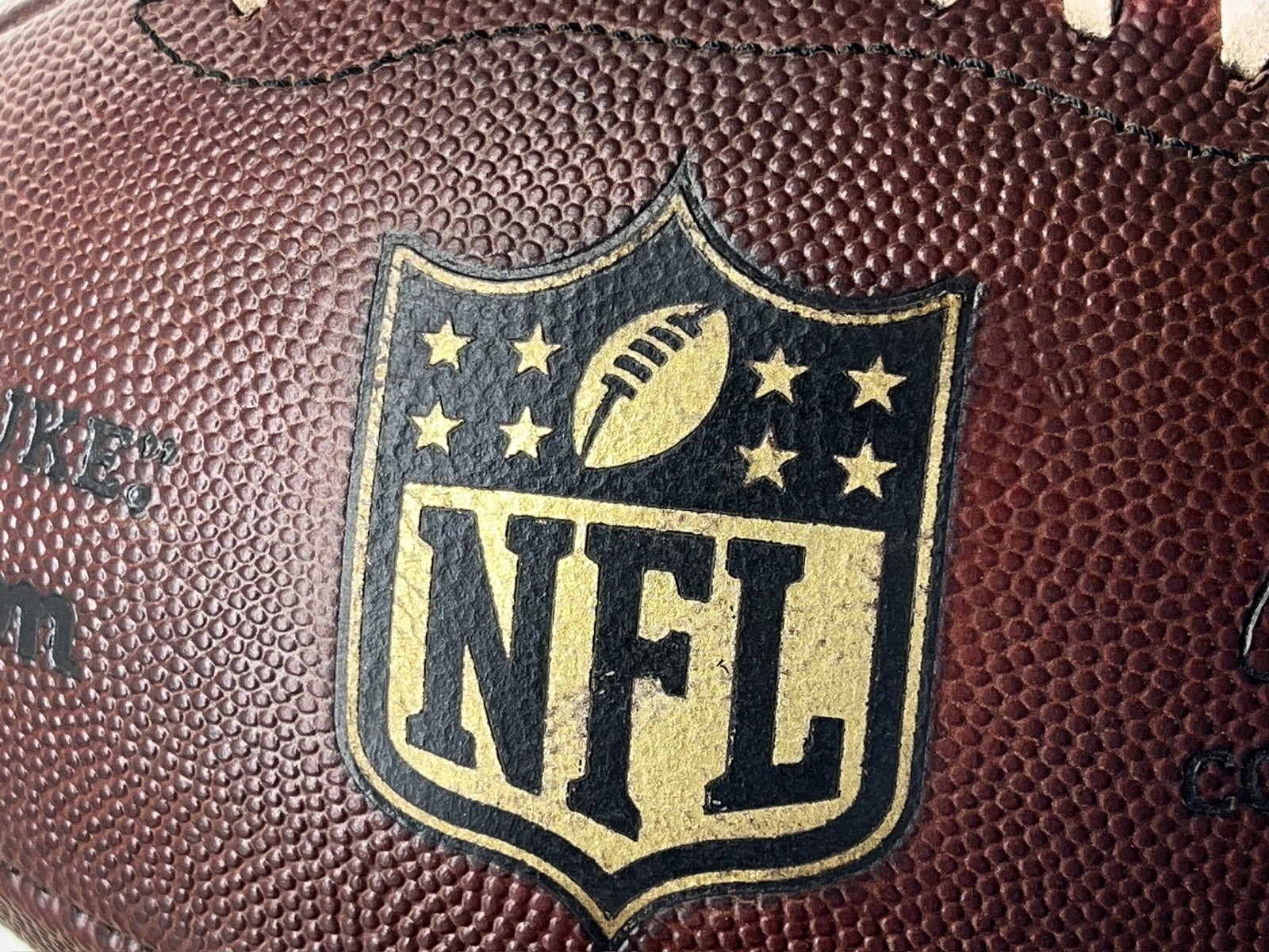 RAMS LOGO - NFL "The Duke" Wilson Football - Game Ball - Prepped & Conditioned