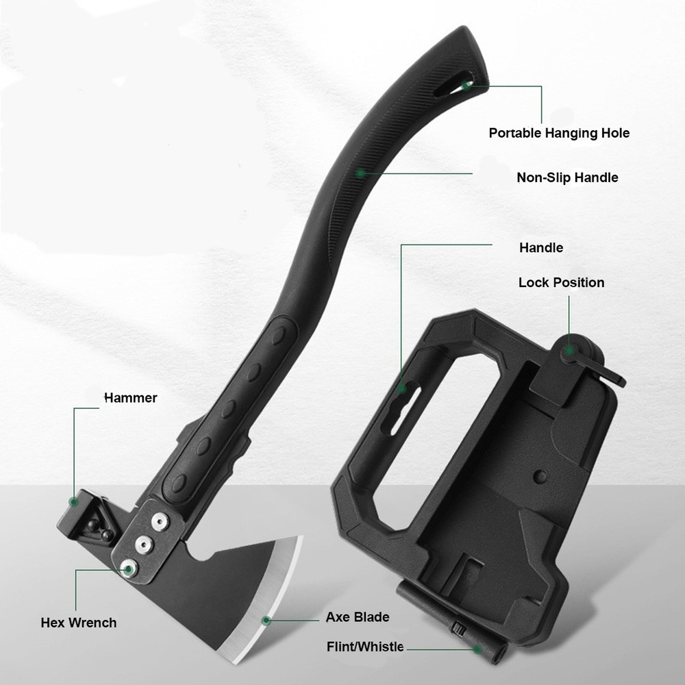 Outdoor Camping Tool Axe with Sheath A Versatile Tool Specialized for Adventures