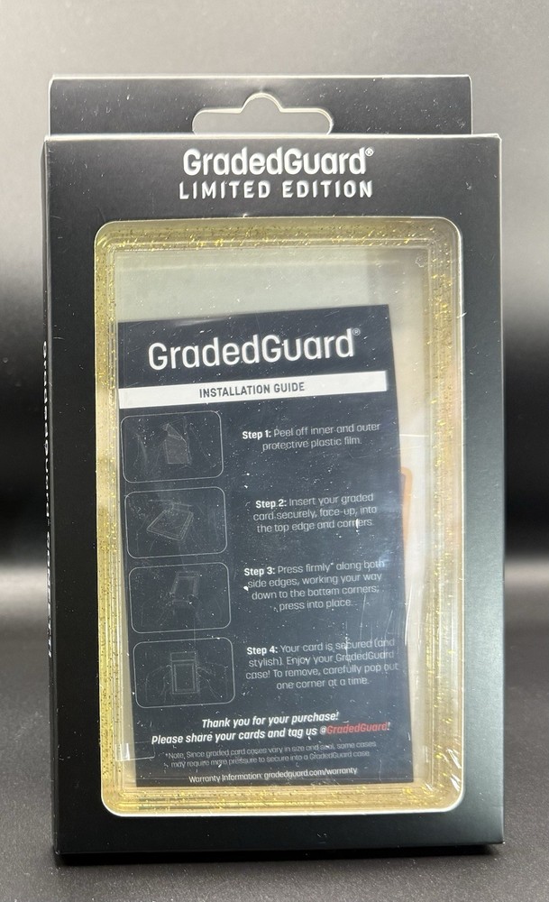 GradedGuard PSA Graded Card Case Guard Protector CONFETTI