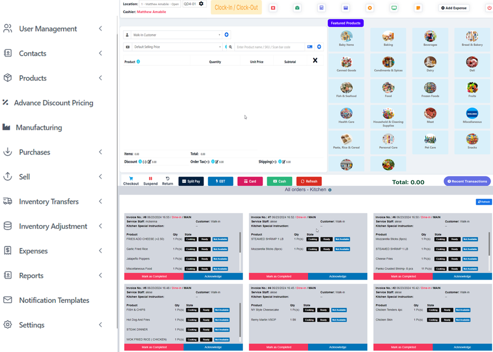 Complete POS System Bundle - with CLOUD POS/ERP