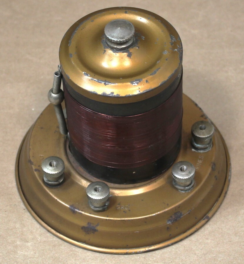 1922 Brooklyn Metal Stamping galena crystal radio WORKING and tested original