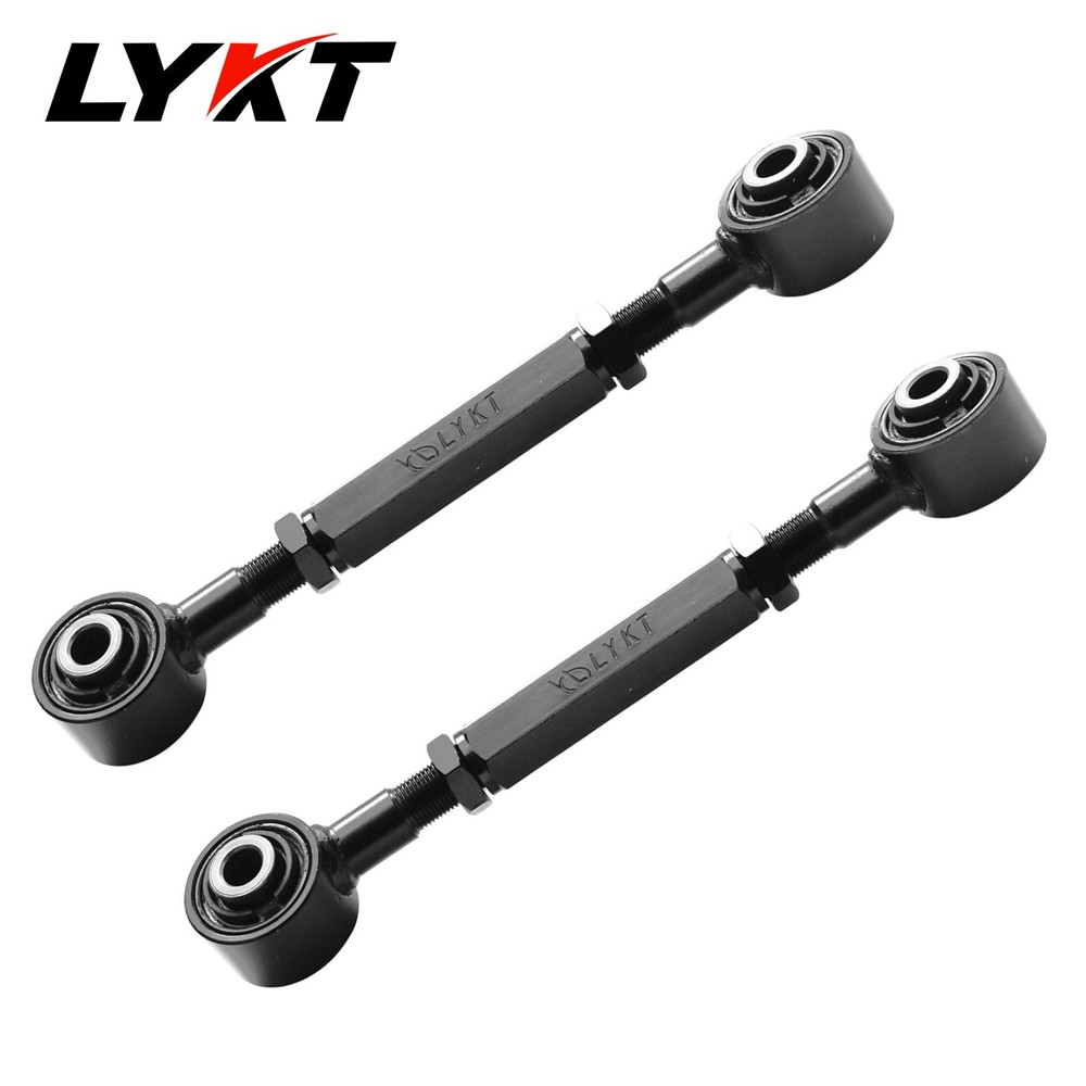 LYKT 2pcs Alignment Rear Toe  Adjustable Arms for Subaru Outback、Legacy、Baja