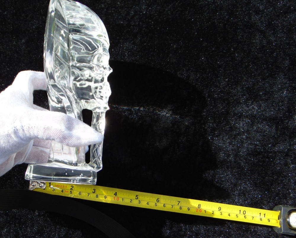 K9 Crystal Pharaoh Skull by Skullis
