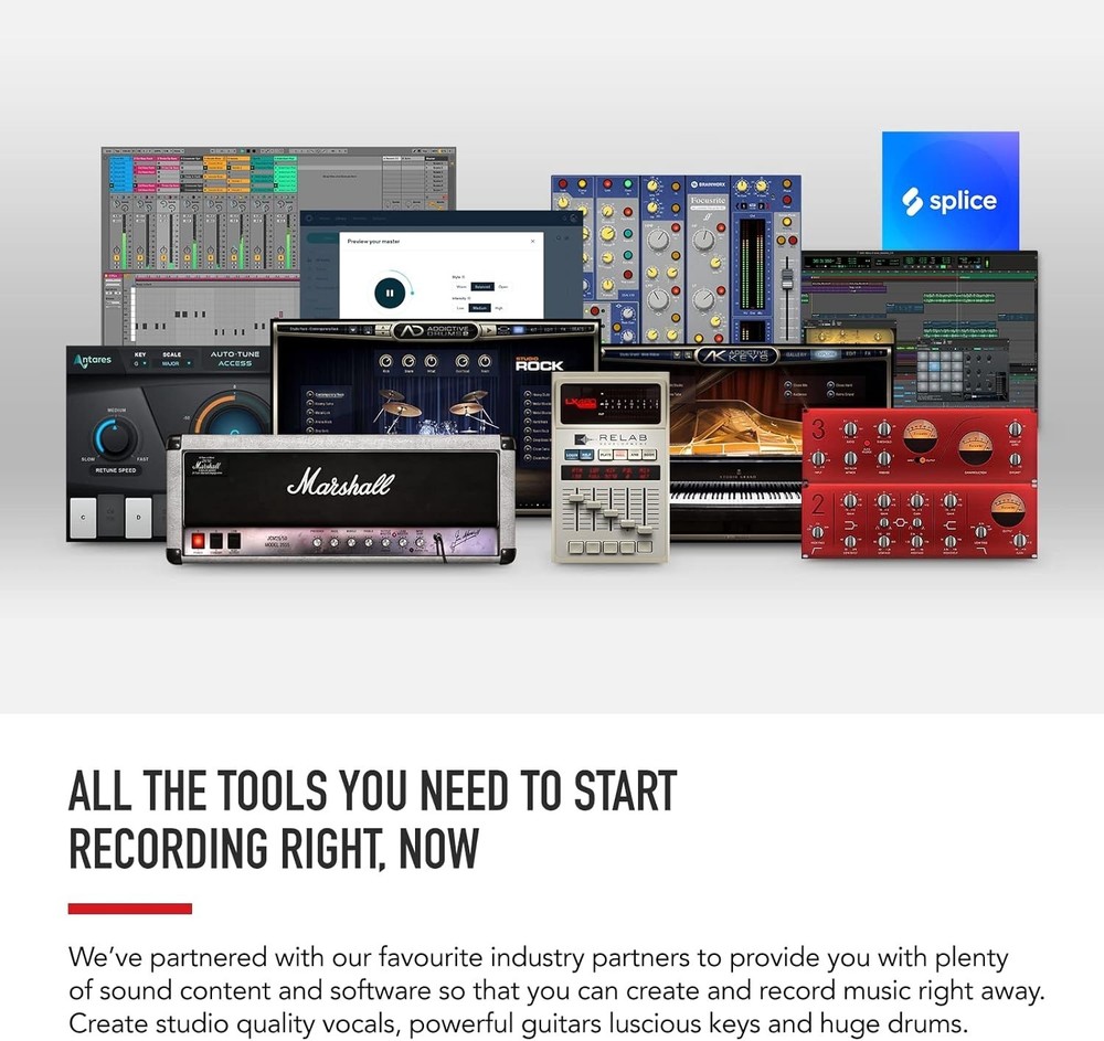 Portable & Professional Audio Interface – Scarlett Solo
